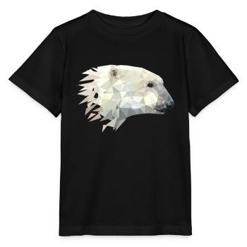 Polar Bär Eisbär Design - Stanley/Stella Kinder T-Shirt MINI CREATOR  - Schwarz - Vorne - Mikhail (115cm)