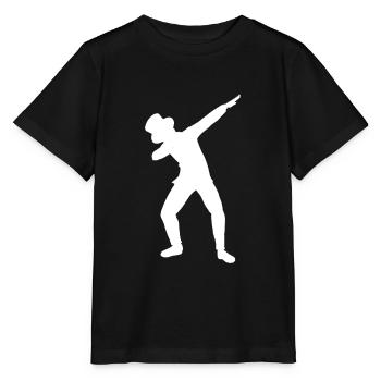 Dabbing Gentleman - Stanley/Stella MINI CREATOR Kids’ T-Shirt - black - Front - Mikhail (115cm)