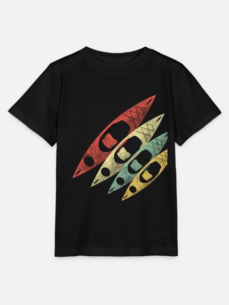Kajak - Stanley/Stella Kinder T-Shirt MINI CREATOR  - Schwarz