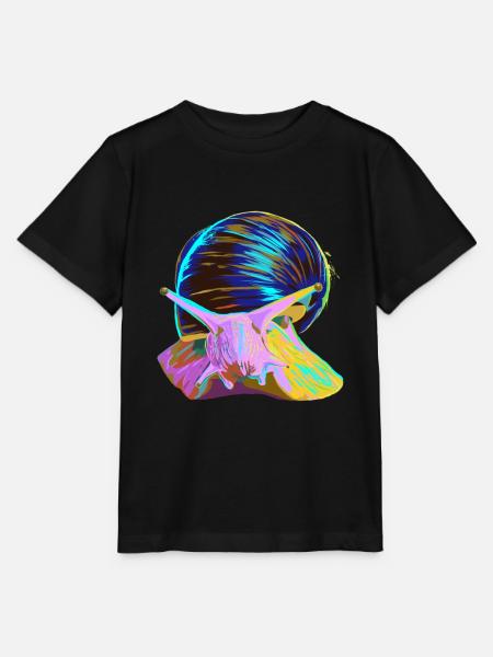 Splash Schnecke - Stanley/Stella Kinder T-Shirt MINI CREATOR - Schwarz