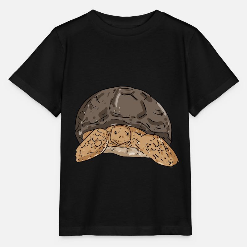Schildkröte - Stanley/Stella Kinder T-Shirt MINI CREATOR  - Schwarz