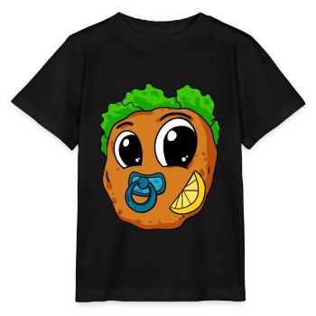 Baby Schnitzel - Stanley/Stella Kinder T-Shirt MINI CREATOR  - Schwarz - Vorne - Mikhail (115cm)