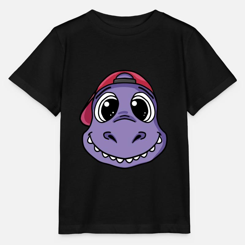 Dinosaurier - Stanley/Stella Kinder T-Shirt MINI CREATOR  - Schwarz