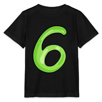 6 - Stanley/Stella Kinder T-Shirt MINI CREATOR  - Schwarz - Vorne - Mikhail (115cm)