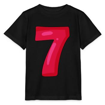 Number 7 - Number 7 - Stanley/Stella MINI CREATOR Kids’ T-Shirt - black - Front - Mikhail (115cm)