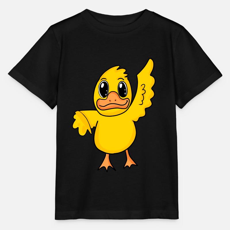 Ente - Stanley/Stella Kinder T-Shirt MINI CREATOR  - Schwarz