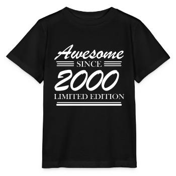 2000 - Vintage 2000 - Fantastic since 2000 - Stanley/Stella MINI CREATOR Kids’ T-Shirt - black - Front - Mikhail (115cm)