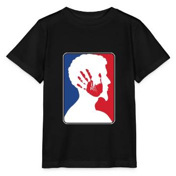 Ohrfeigen Slap Off Contest russischen Sport - Stanley/Stella Kinder T-Shirt MINI CREATOR  - Schwarz - Vorne - Mikhail (115cm)