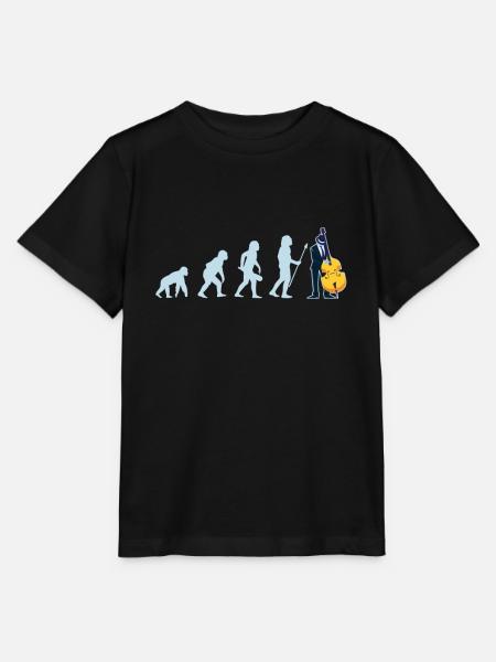 Kontrabassist Kontrabassist - Stanley/Stella Kinder T-Shirt MINI CREATOR - Schwarz