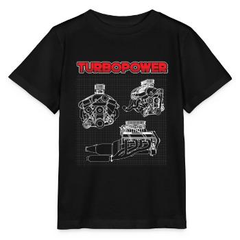 Cadeau drôle de machine de réparation de génie mécanique - T-shirt bio MINI CREATOR Stanley/Stella Enfant - noir - Devant - Mikhail (115cm)