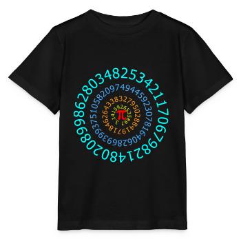 Number Fortune Telling Numerologist Pi Numbers - Stanley/Stella MINI CREATOR Kids’ T-Shirt - black - Front - Mikhail (115cm)