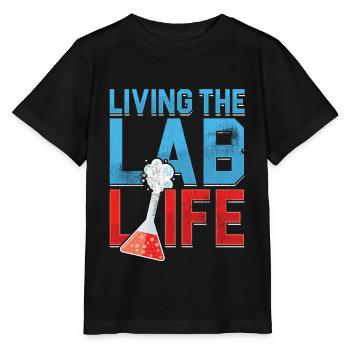 Leben im Labor Leben Medizinisches Labor Labor - Stanley/Stella Kinder T-Shirt MINI CREATOR  - Schwarz - Vorne - Mikhail (115cm)