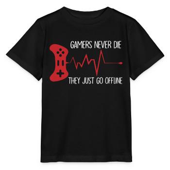 jeu nerd gaming console de jeux vidéo jeux entreprise - T-shirt bio MINI CREATOR Stanley/Stella Enfant - noir - Devant - Mikhail (115cm)