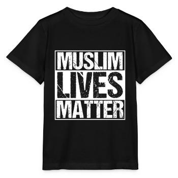 Muslim Allah Islam Mosque Hajj Islamic Reigion - Stanley/Stella MINI CREATOR Kids’ T-Shirt - black - Front - Mikhail (115cm)