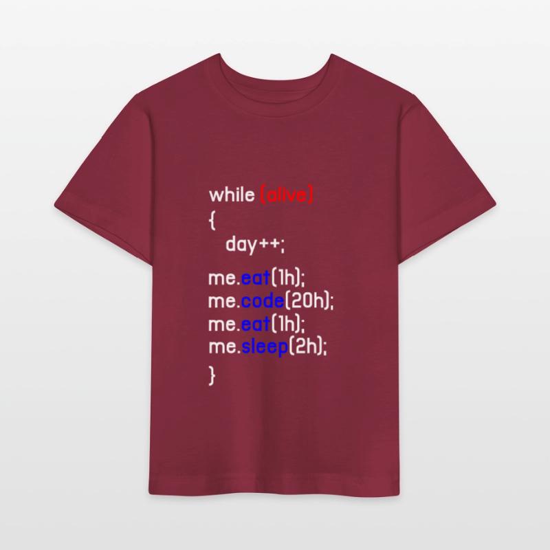 HTML Coding Coder Programmer Programming PC Gift Stanley/Stella MINI CREATOR Kids’ T-Shirt
