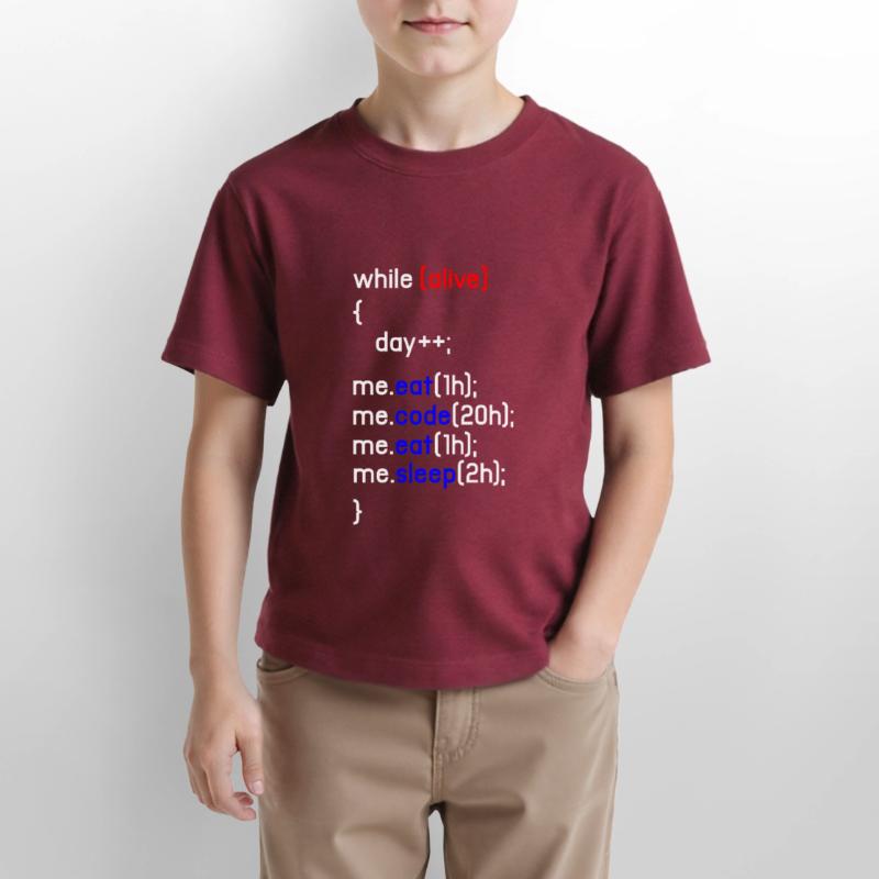 HTML Coding Coder Programmer Programming PC Gift Stanley/Stella MINI CREATOR Kids’ T-Shirt