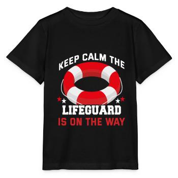 Lifeguard Lifeguard Piscine extérieure Piscine intérieure - T-shirt bio MINI CREATOR Stanley/Stella Enfant - noir - Devant - Mikhail (115cm)