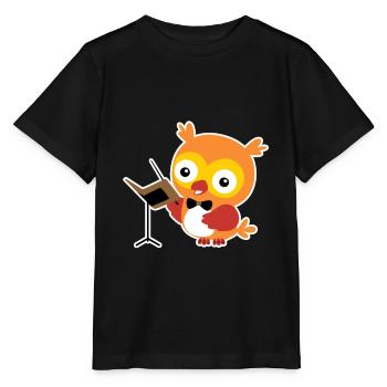 Animal Conductor Orchestra Instrument Musik Geschenk - Stanley/Stella Kinder T-Shirt MINI CREATOR  - Schwarz - Vorne - Mikhail (115cm)