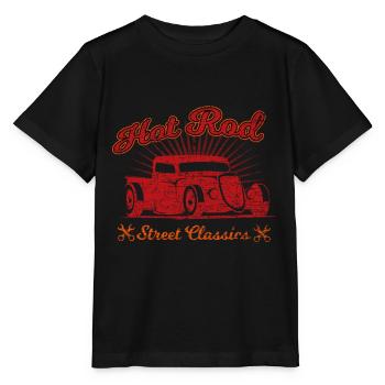 Hot Rod Street Racing Hotrod Vintage Retro Cars - Stanley/Stella MINI CREATOR Kids’ T-Shirt - black - Front - Mikhail (115cm)