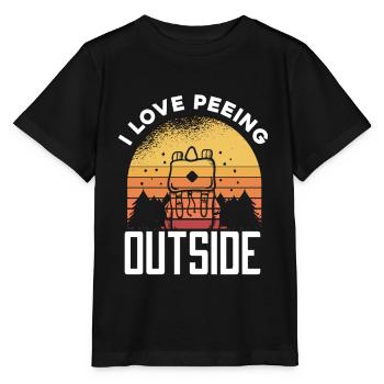 Camping Camping Campsite Camping - T-shirt bio MINI CREATOR Stanley/Stella Enfant - noir - Devant - Mikhail (115cm)