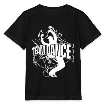 Tanzen Tänzer Tanz - Stanley/Stella Kinder T-Shirt MINI CREATOR  - Schwarz - Vorne - Mikhail (115cm)