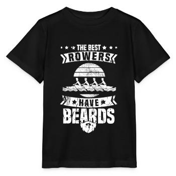 Rudersport Ruderer Ruderboot Rudern - Stanley/Stella Kinder T-Shirt MINI CREATOR  - Schwarz - Vorne - Mikhail (115cm)