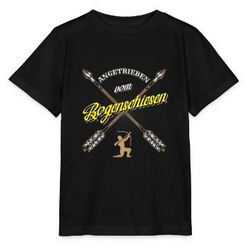 Archer Archery Arrow Archery Archery - Stanley/Stella MINI CREATOR Kids’ T-Shirt - black - Front - Mikhail (115cm)