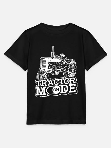 Trekker Traktor Trecker Landwirt Bauer - Stanley/Stella Kinder T-Shirt MINI CREATOR - Schwarz