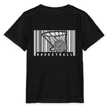 Basketball Basketballer - Stanley/Stella MINI CREATOR Kids’ T-Shirt - black - Front - Mikhail (115cm)