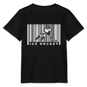 Hockey sur glace Équipe de joueurs de hockey sur glace - T-shirt bio MINI CREATOR Stanley/Stella Enfant - noir - Devant - Mikhail (115cm)