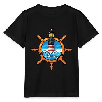 Phare - T-shirt bio MINI CREATOR Stanley/Stella Enfant - noir - Devant - Mikhail (115cm)