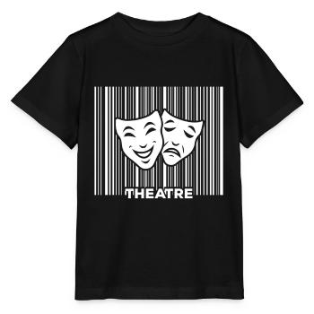 Théâtre - T-shirt bio MINI CREATOR Stanley/Stella Enfant - noir - Devant - Mikhail (115cm)