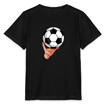 Football Football - T-shirt bio MINI CREATOR Stanley/Stella Enfant - noir - Devant - Mikhail (115cm)