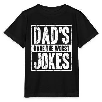 Blagues du père - T-shirt bio MINI CREATOR Stanley/Stella Enfant - noir - Devant - Mikhail (115cm)