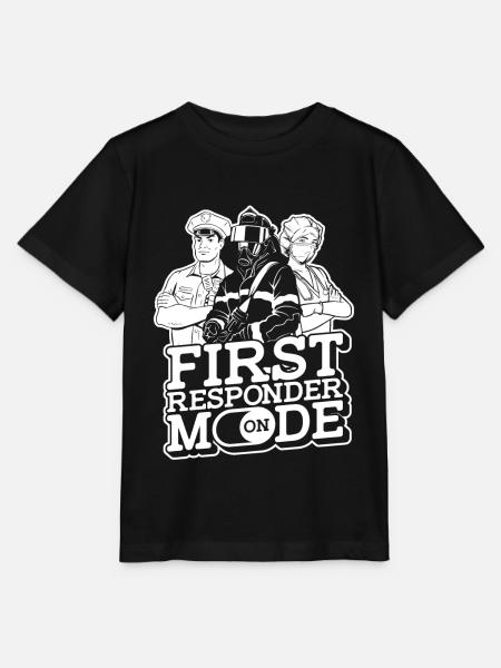 Systemrelevant Sanitäter Notdienst Notfall - Stanley/Stella T-shirt MINI CREATOR til børn - sort