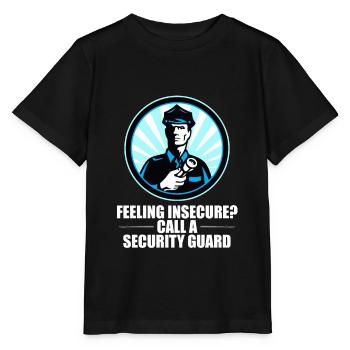 Security Security Guard Security Service - Stanley/Stella MINI CREATOR Kids’ T-Shirt - black - Front - Mikhail (115cm)