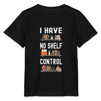 Bookworm Bookworm Book Reading - Stanley/Stella MINI CREATOR Kids’ T-Shirt - black - Front - Mikhail (115cm)