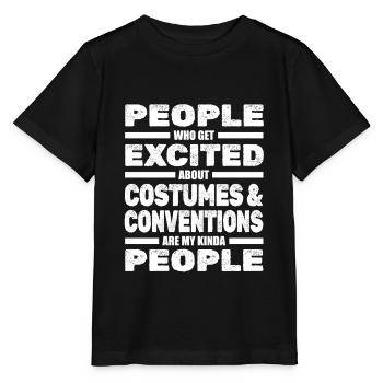 Cosplay - T-shirt bio MINI CREATOR Stanley/Stella Enfant - noir - Devant - Mikhail (115cm)