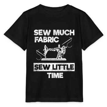 Nähen Nähmaschine Näher Schneider - Stanley/Stella Kinder T-Shirt MINI CREATOR  - Schwarz - Vorne - Mikhail (115cm)
