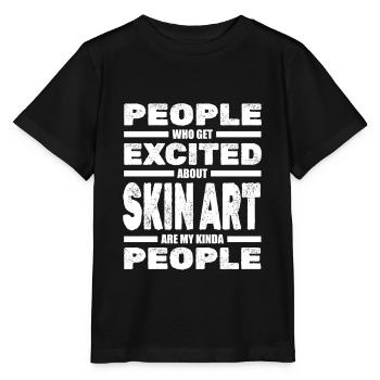 Tattoo Tattoo Art Tattoo Artist - Stanley/Stella MINI CREATOR Kids’ T-Shirt - black - Front - Mikhail (115cm)