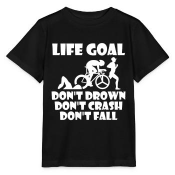 Triathlon - Stanley/Stella MINI CREATOR Kids’ T-Shirt - black - Front - Mikhail (115cm)