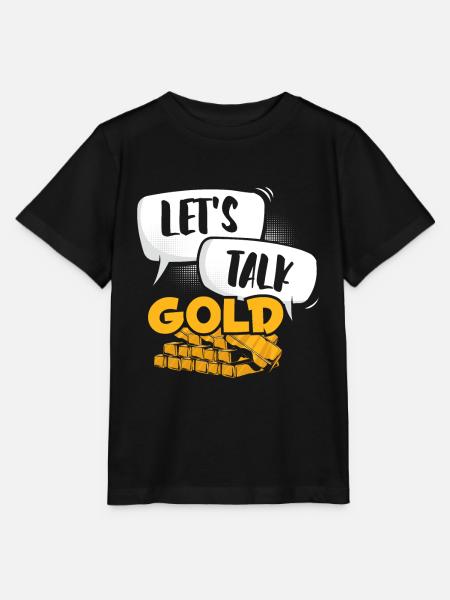 Goldbergbau Goldmine - Stanley/Stella Kinder T-Shirt MINI CREATOR  - Schwarz