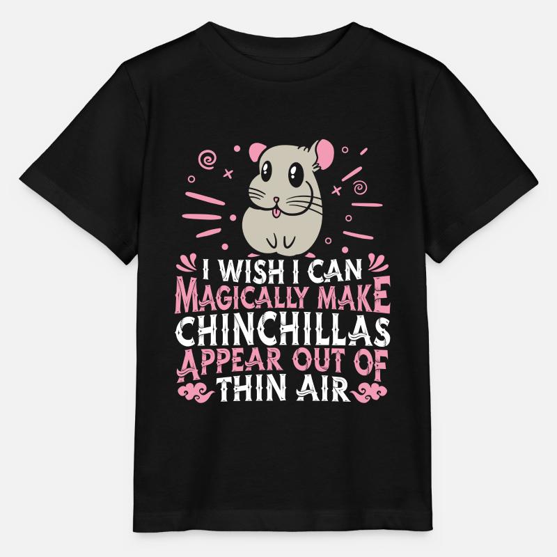 Chinchilla - Stanley/Stella Kinder T-Shirt MINI CREATOR - Schwarz