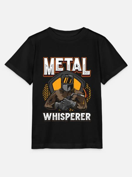 Schweißgerät aus Metall - Stanley/Stella Kinder T-Shirt MINI CREATOR - Schwarz