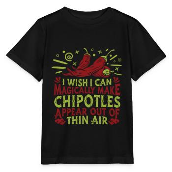 Chipotle - T-shirt bio MINI CREATOR Stanley/Stella Enfant - noir - Devant - Mikhail (115cm)