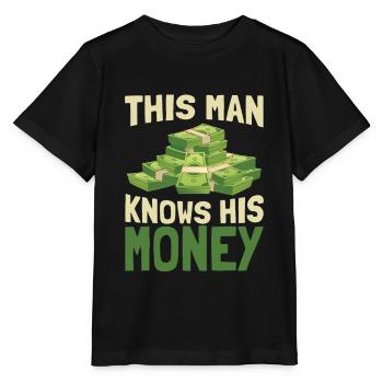 Kapitalismus Kapitalist Unternehmer Investor - Stanley/Stella Kinder T-Shirt MINI CREATOR  - Schwarz - Vorne - Mikhail (115cm)