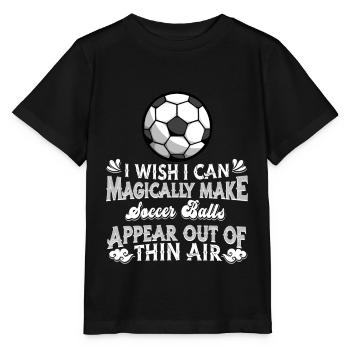 Football Football - T-shirt bio MINI CREATOR Stanley/Stella Enfant - noir - Devant - Mikhail (115cm)