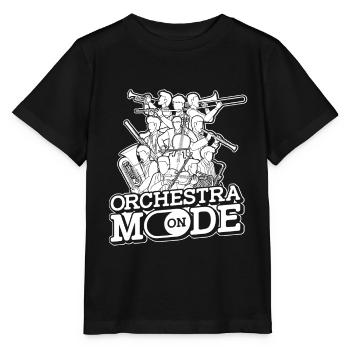 Orchestra Classical Concert Classical Music - Stanley/Stella MINI CREATOR Kids’ T-Shirt - black - Front - Mikhail (115cm)