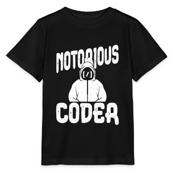 Programmierer Coder Software Entwickler - Stanley/Stella Kinder T-Shirt MINI CREATOR  - Schwarz - Vorne - Mikhail (115cm)