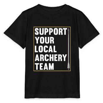 Archer Archery Arrow Archery Archery - Stanley/Stella MINI CREATOR Kids’ T-Shirt - black - Front - Mikhail (115cm)